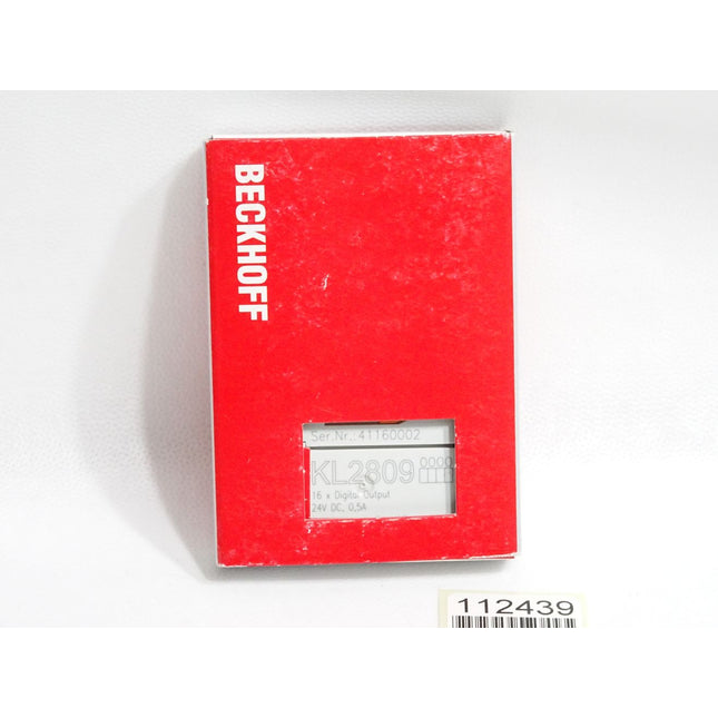 Beckhoff KL2809 analoge Eingangsklemme / Neu OVP - Maranos.de