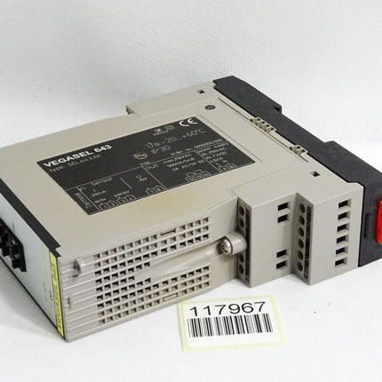 Vega Vegasel 643 SEL643.XK Anzeige und Bedienelement