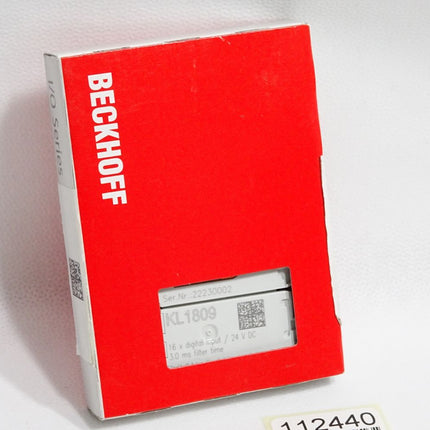 Beckhoff KL1809 digitale Eingangsklemme / Neu OVP versiegelt - Maranos.de