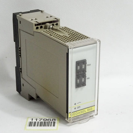 Vega Vegasel 643 SEL643.XK Anzeige und Bedienelement