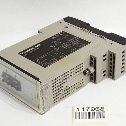 Vega Vegasel 643 SEL643.XK Anzeige und Bedienelement