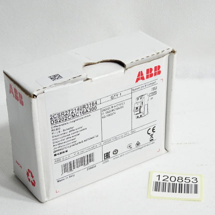 ABB FI/LS-Schalter 2CSR272140R3164 DS202CMC16A300 / Neu OVP - Maranos.de