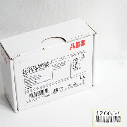 ABB FI/LS-Schalter 2CSR272140R3204 DS202CMC20A300 / Neu OVP - Maranos.de