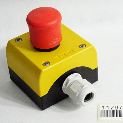 Eaton Not-Halt/Not-Aus Pilzdrucktaster M22-PV 06/2020-10-07 / Neuwertig