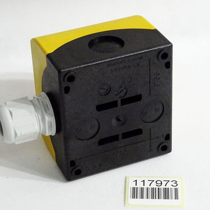 Eaton Not-Halt/Not-Aus Pilzdrucktaster M22-PV 06/2020-10-07 / Neuwertig