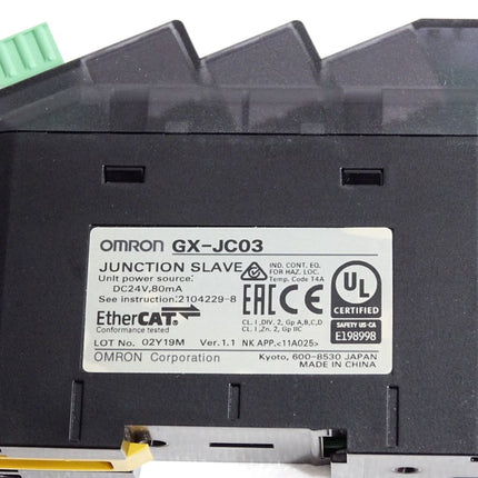 Omron Junction Slave GX-JC03 - Maranos.de