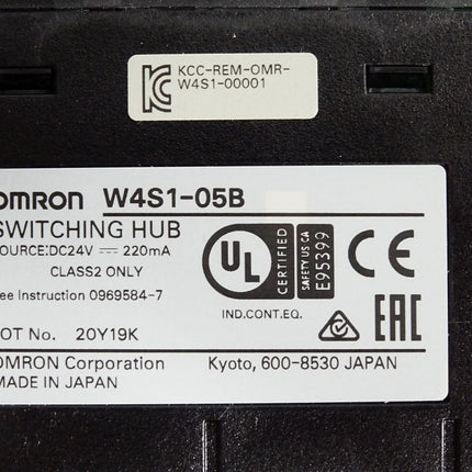 Omron Switching Hub W4S1-05B - Maranos.de