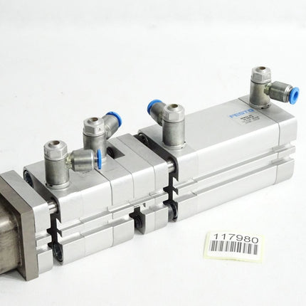 Festo Kompaktzylinder ADNGF-32-5-P-A 554238 + ADNGF-32-50-PPS-A 574028