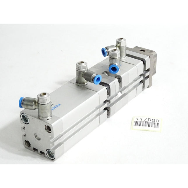 Festo Kompaktzylinder ADNGF-32-5-P-A 554238 + ADNGF-32-50-PPS-A 574028