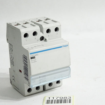 Hager ESC440 Schaltschütz 40A 230VAC