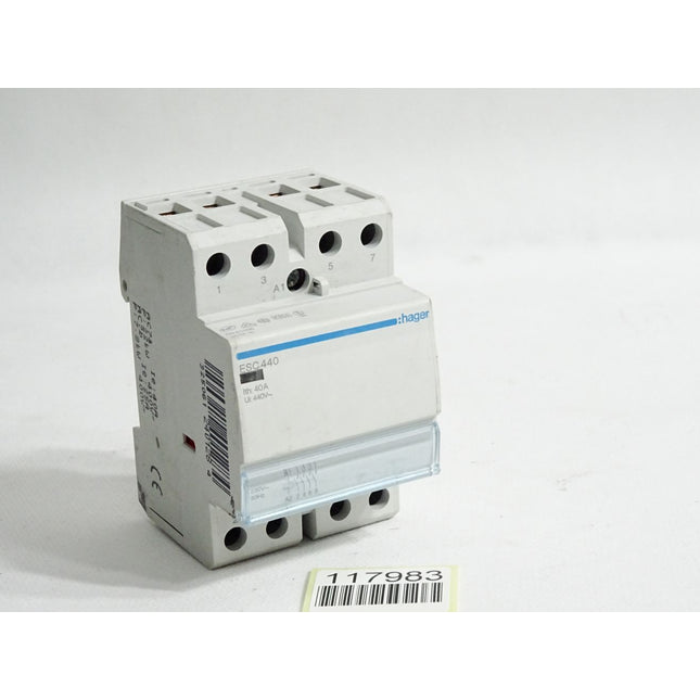 Hager ESC440 Schaltschütz 40A 230VAC