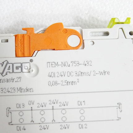 Wago 753-432 4-Kanal-Digitaleingang - Maranos.de