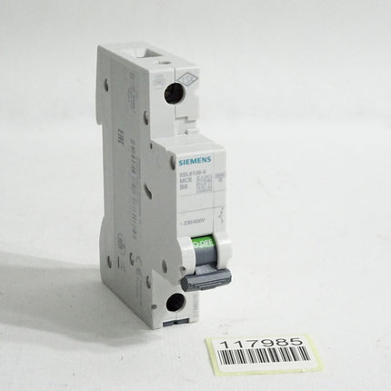 Siemens 5SL6106-6 MCB B6 Leitungsschutzschalter