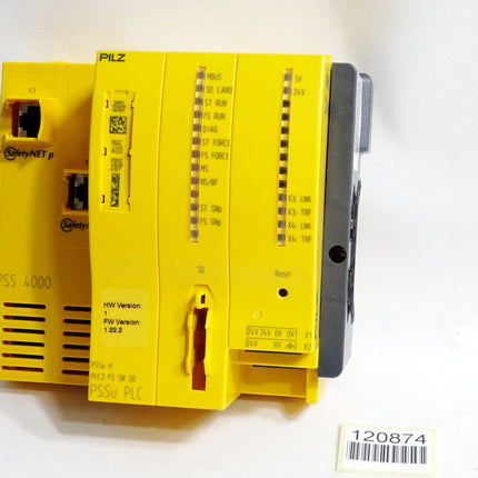 Pilz Head Module PSSu H PLC2 FS SN SD 312077 / Neuwertig - Maranos.de
