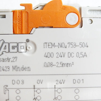 Wago 753-504 4-Kanal-Digitalausgang - Maranos.de
