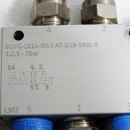Festo Festo-Magnetventil VUVG-LK14-M52-AT-G18-1R8L-S