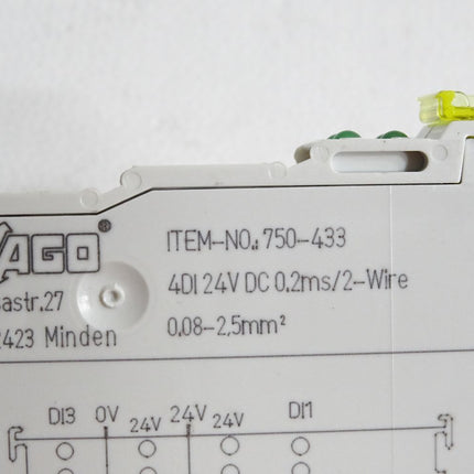Wago 750-433 4-Kanal-Digitaleingang - Maranos.de