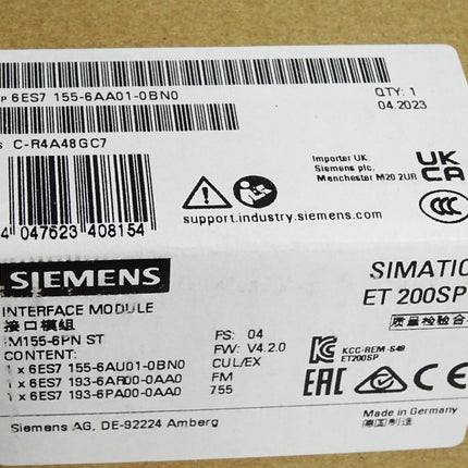 Siemens IM155-6-PN ST 6ES7155-6AA01-0BN0 6ES7 155-6AA01-0BN0 Neu OVP versiegelt