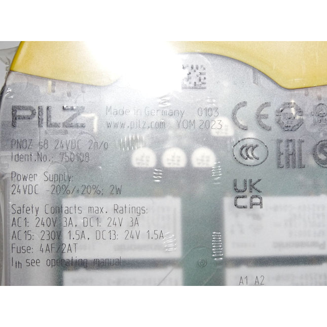 Pilz PNOZsigma contact expansion PNOZ s8 24VDC 2 n/o 750108 / Neu OVP - Maranos.de