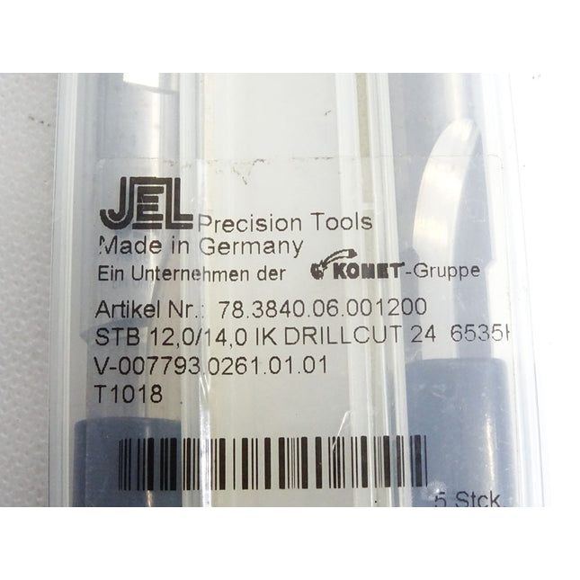JEL Komet Stufenbohrer STB 12,0/14,0 mit IK Drillcut 24 V-007793.0261.01.01