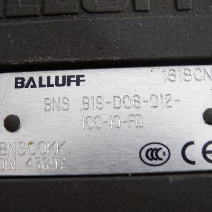 Balluff BNS00KK BNS819-D06-D12-100-10-FD / Neuwertig mit Lagerspuren - Maranos.de