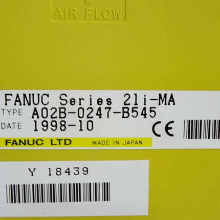 Fanuc GE Series 21i-MA A02B-0247-B545 Panel / Neuwertig - Maranos.de