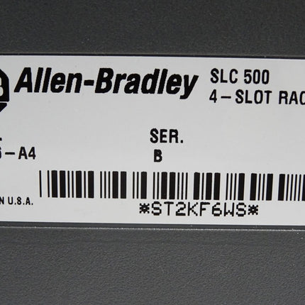 Allen Bradley 1746-A4 SLC500 4-Slot Rack - Maranos.de