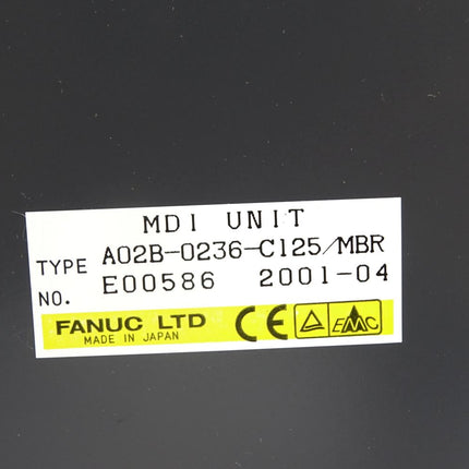 Fanuc Bedienfeld MDI Unit A02B-0236-C125 / Unbenutzt - Maranos.de