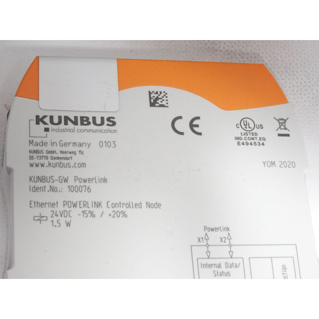 Pilz 5252 Z9000005 Kunbus KUNBUS-GW Powerlink 100076 / Neu OVP - Maranos.de