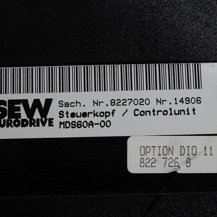 SEW Eurodrive Movidrive MDS60A0040-5A3-4-00 4kW - Maranos.de
