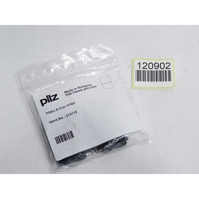 Pilz PSSu A Con 1/10 C (2 pcs.) connector 1-row 10 terminals 313115 / Neu OVP - Maranos.de
