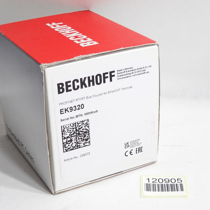 Beckhoff PROFINET-RT-Buskoppler EK9320 / Neu OVP - Maranos.de