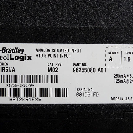 Allen Bradley ControlLogix 1756-IR6I/A Analog Isolated Input - Maranos.de