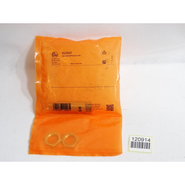 Ifm electronic Induktiver Sensor IG5937 IGK3005-BPKG/US-104 / Neu OVP - Maranos.de