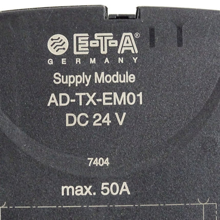 ETA E-T-A Supply Module AD-TX-EM01 DC 24V