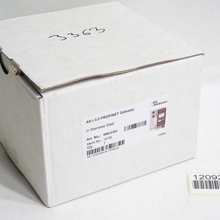 Bihl+Wiedemann SS-i 3.0 PROFINET Gateway BWU3363 / Neuwertig OVP
