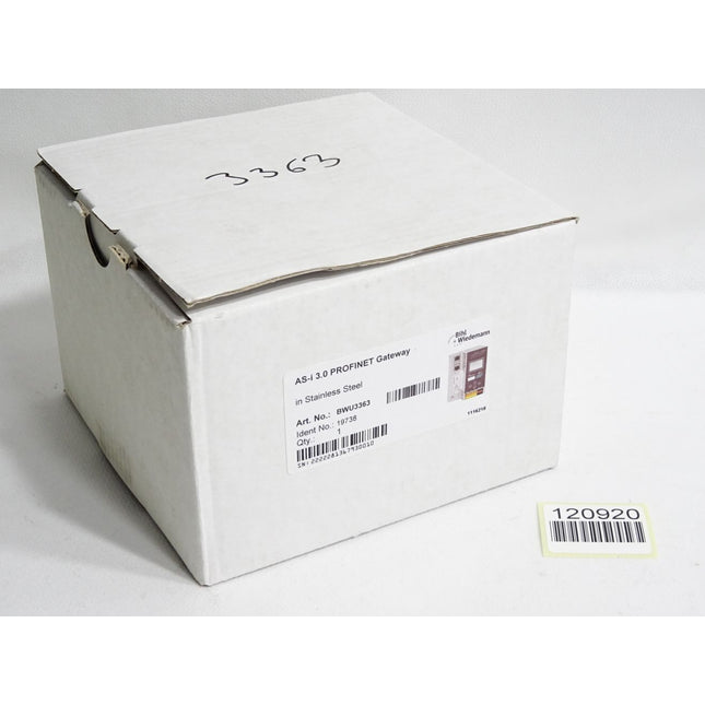 Bihl+Wiedemann SS-i 3.0 PROFINET Gateway BWU3363 / Neuwertig OVP - Maranos.de