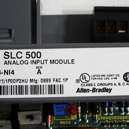 Allen Bradley 1746-NI4 Analog Input Module SLC500 - Maranos.de