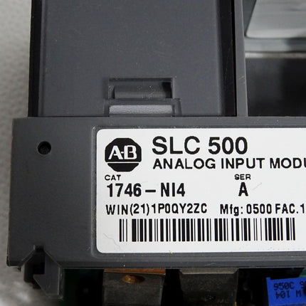 Allen Bradley 1746-NI4 Analog Input Module SLC500 - Maranos.de