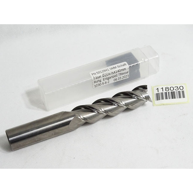 Liebrich WSL-23004-DGH D20 SL76 GL140 3S Alu VHM Schaftfräser