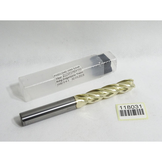 Liebrich WSL-21032-DGH FN5012940 D16 R3 VHM Schaftfräser 16xR3x80x150