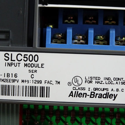 Allen Bradley 1746-IB16 Input Module SLC500 - Maranos.de