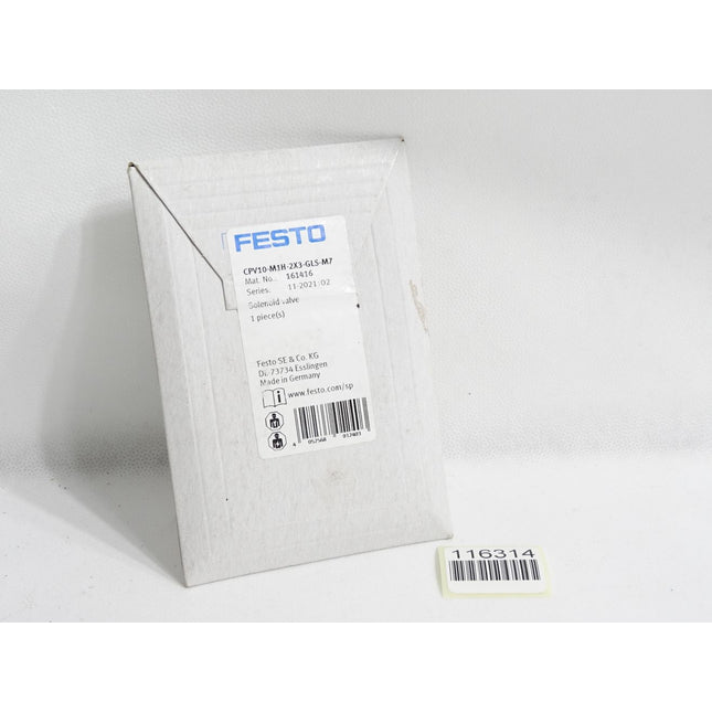 Festo 161416 CPV10-M1H-2X3-GLS-M7 Magnetventil / Neu OVP versiegelt - Maranos.de