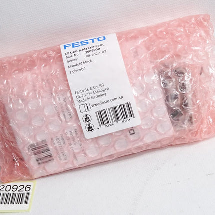 Festo Anschlussblock CPX-AB-8-M12X2-5POL 3606900 / Neu OVP versiegelt