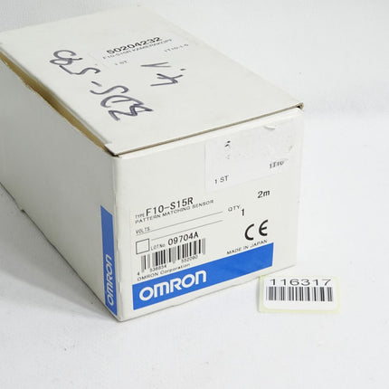 Omron F10-S15R Vision Pattern Matching Sensor / Neu OVP - Maranos.de