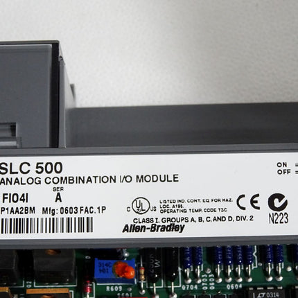 Allen Bradley SLC500 Analog Combination I/O Module 1746-FIO4I - Maranos.de
