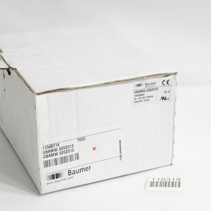 Baumer Electric Encoder GBAMW.020Z012 102030052 / Neu OVP - Maranos.de