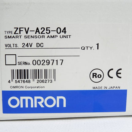 Omron Smart Sensor Amplifier Unit ZFV-A25-04 / Neu OVP - Maranos.de