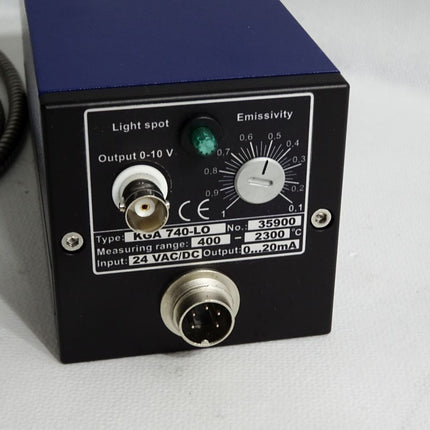 Kleiber KGA740-LO Pyrometer KGA 740-LO + Fibre Optic  LVO25S-1 LSF920…1100nm Neu - Maranos.de