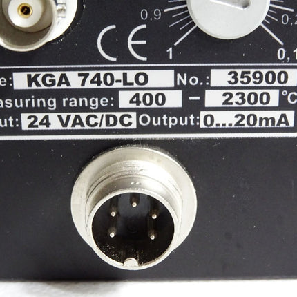 Kleiber KGA740-LO Pyrometer KGA 740-LO + Fibre Optic  LVO25S-1 LSF920…1100nm Neu - Maranos.de